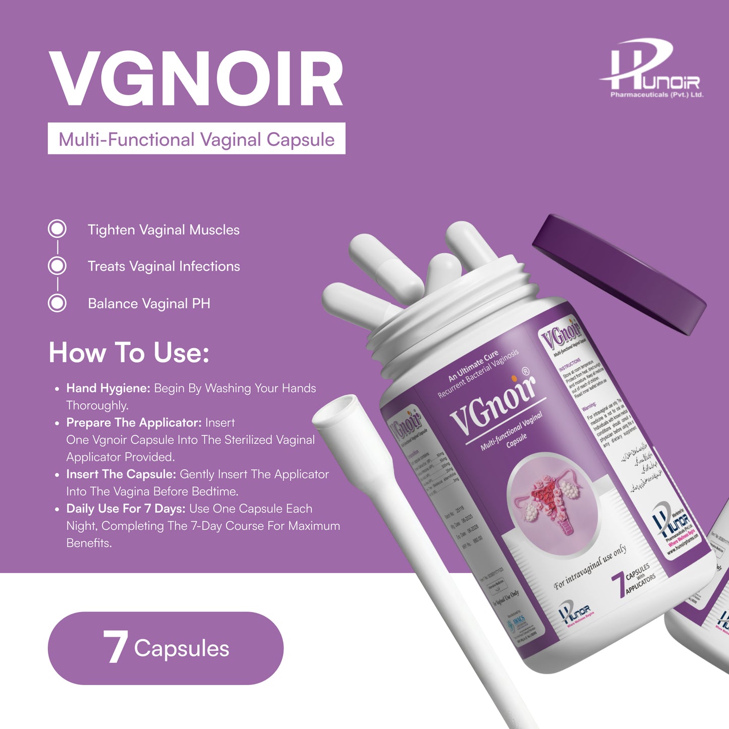 VGNOIR – Triple-Action Intimate Wellness Solution