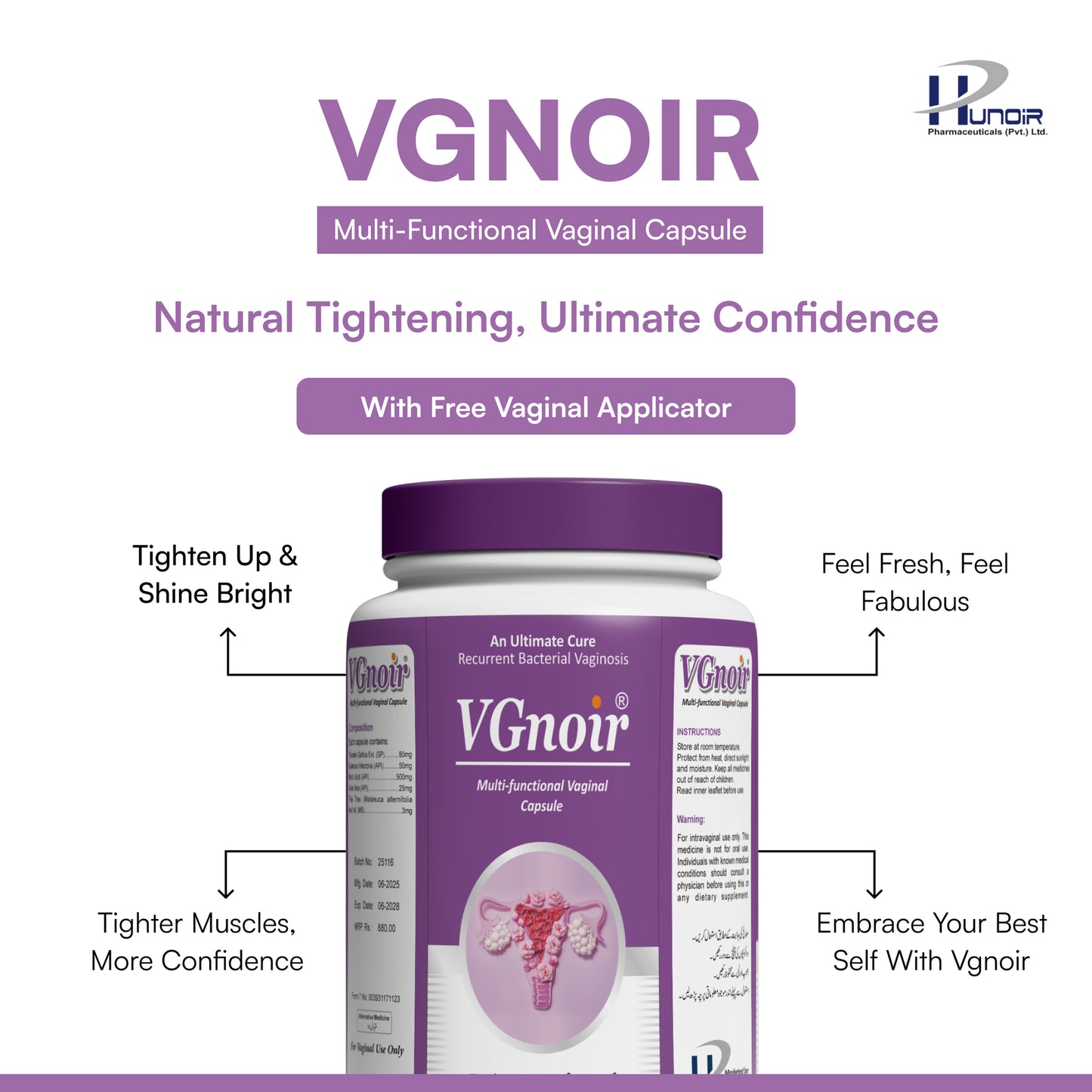 VGNOIR – Triple-Action Intimate Wellness Solution